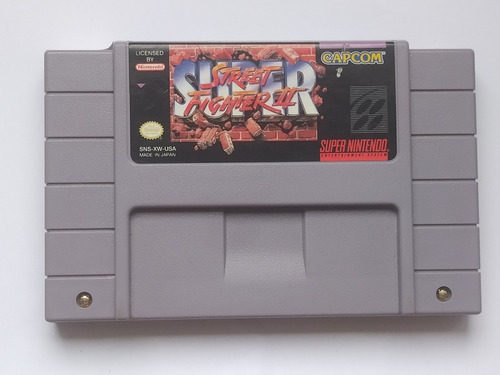  Id 41 Super Street Fighter 2 Snes Original Super Nintendo