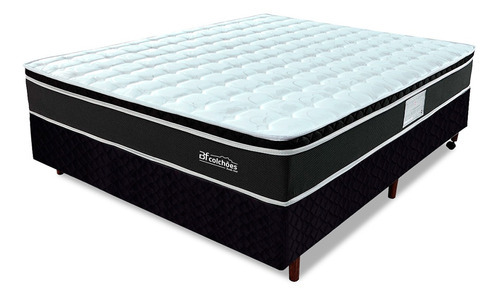 Cama Box Viuva Pillow Top Espuma Da Nasa Molas Superlastic 