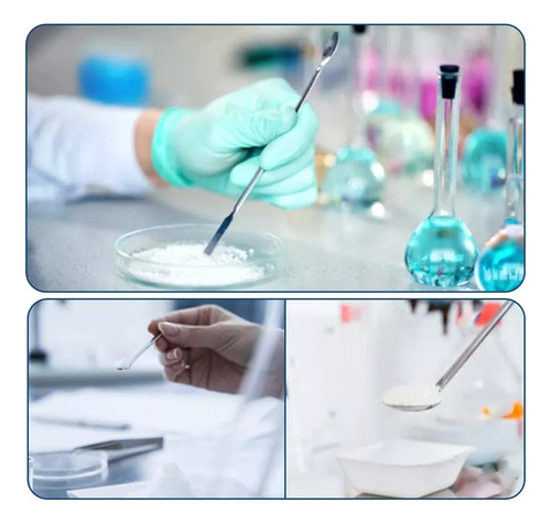 Espátula De Laboratorio De Acero Inoxidable Cuchara, 12pcs