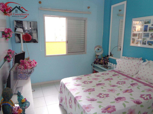 Imagem 11 de 13 de Apto Decorado, (lado Praia), 2 Dorms., 1 Vaga, Enseada - V71