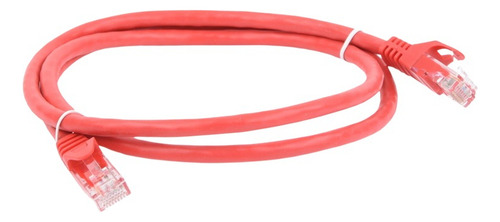 Parch Cord Cat 6 Cable De Parcheo 1 Metro Rojo Linkedpro