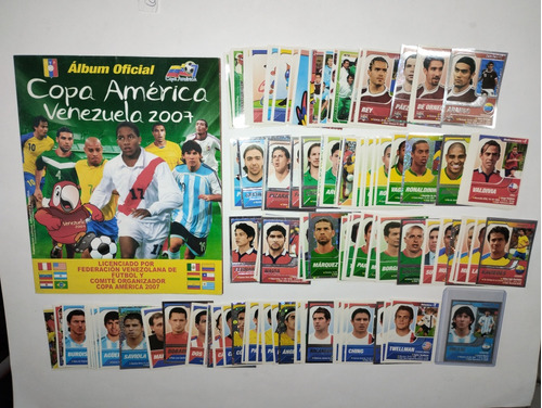 Álbum De Futbol Copa America 2007 Completo