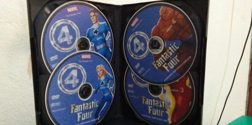 Dvd - Série Quarteto Fantástico 1994 Desenho Clássico Box