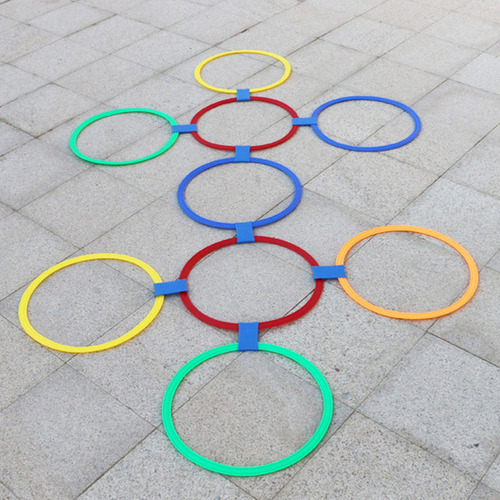 Anéis De Amarelinha Jogos Saltar Anéis De 42cm 5 Argolas