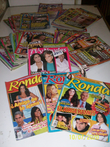 Colección Revistas Tv Novelas (Usado)