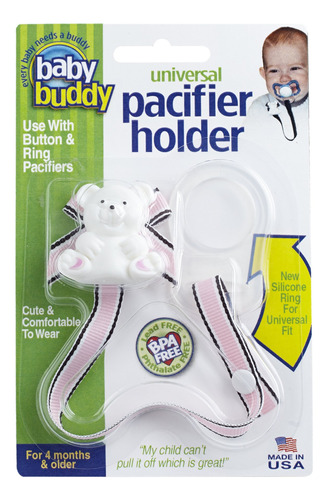 Baby Buddy Clip Universal Para Chupete - Se Ajusta Al Pac O