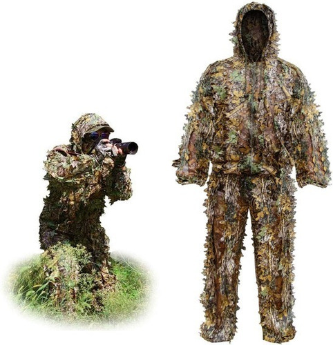 Traje Camuflado 3d Ghuillie