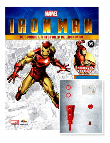 Revista Construye Tu Iron Man #35 D Agostini