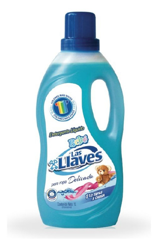 Las Llaves Detergente Liquido Bebe 1lt