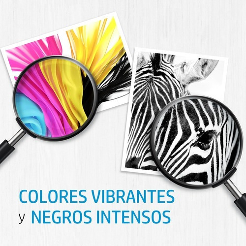 Imagen 7 de 10 de Cartucho De Tinta Hp 667 3ym78al Tricolor Original 2375 1275