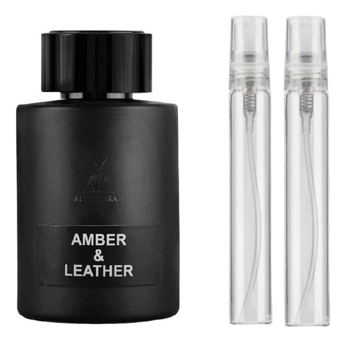 Perfume Maison Alhambra Amber & Leather Decant 10ml Muestra