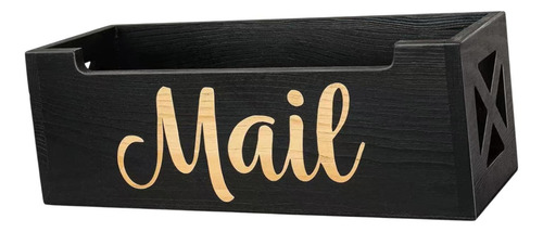 Organizador De Correo De Madera, Soporte Para Cartas, Caja,