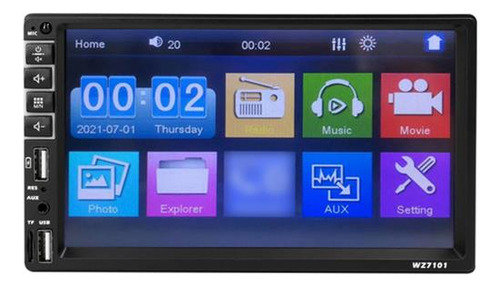 . Monitores De Pantalla Táctil Lcd De 7 Pulgadas Estéreo De