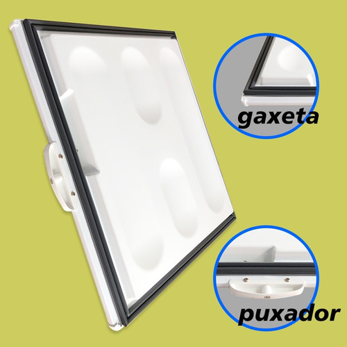 Tampa Completa Freezer Gelopar Ghbs-510 Ghbs Ghba Ghda