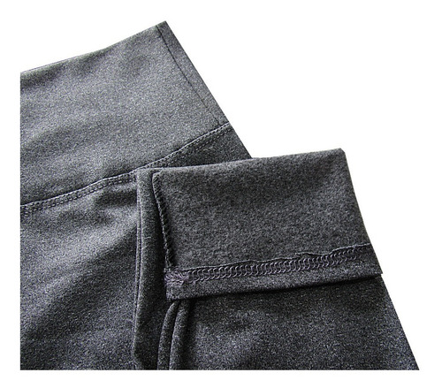 Imagem 5 de 5 de Calça Legging Flanelada Térmica Plus Size Peluciada Suplex