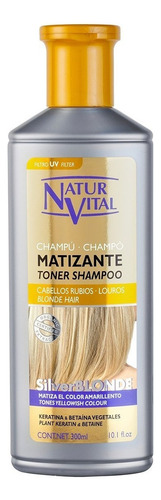  Shampoo Matizante Silver Blonde Cabellos Rubios