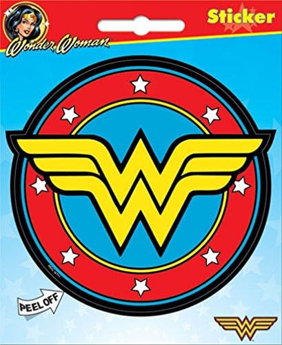 Ata-boy Pegatinas De Dc Wonder Woman, Pegatinas Con El Logot