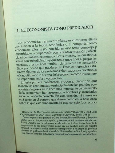 Imagen 4 de 8 de El Economista Como Predicador - Ensayos - George Stigler