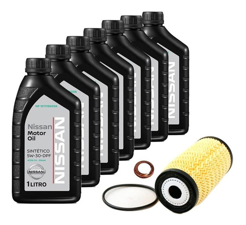 Kit Cambio De Aceite Nissan Np300 - Original