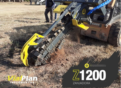 Imagen 1 de 8 de Implemento Zanjadora Para Minicargadora Vialplan, Bobcat