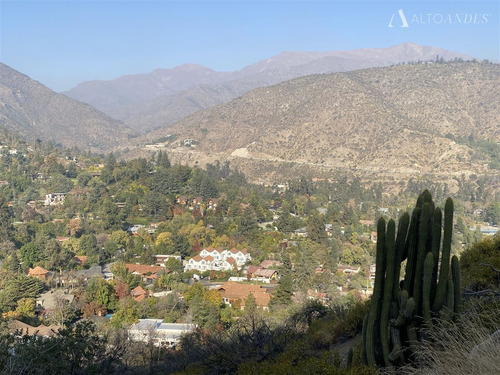 Sitio En Venta El Arrayan Lo Barnechea Espectacular Vista