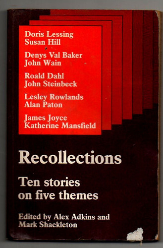 Recollections - Ten Stories On Five Themes - Alex Adkins 