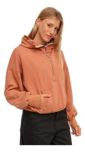 Buzo Reef Cathy Halfzipper Hoodie - Mujer