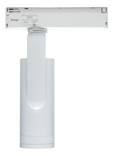 Luminario Hs Track Adjustable Zoom Light Blanco, 15w, 3000k