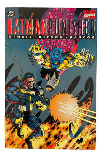 Batman Punisher Lake Of Fire Dc & Marvel Crossover 1994 Tpb (Usado)