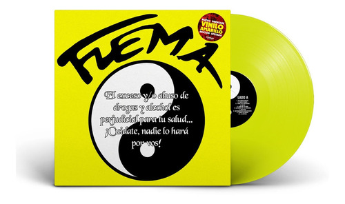 Flema El Exceso Y O Abuso De Drogas Lp Vinilo Amarillo 