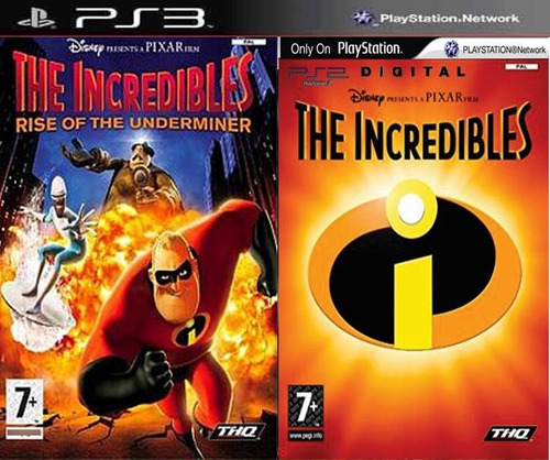 Los Increibles + Incredibles: Rise Of The Underminer Ps3 2en