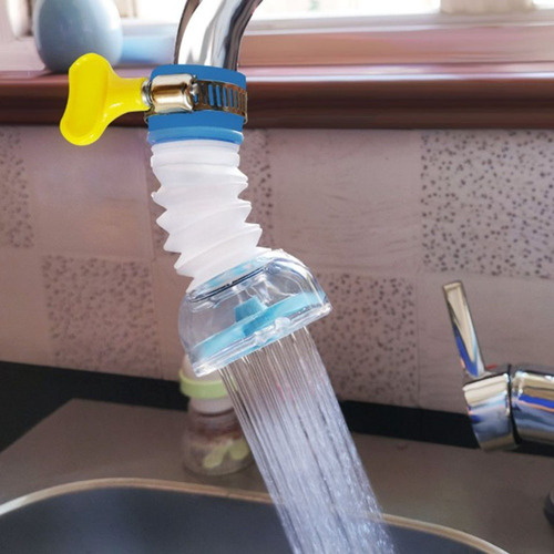 Regadera Para Grifo Plástico Flexible 360° Cocina Fregadero