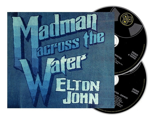 Elton John Madman Across The Water 2 Discos Cd Versión del álbum Estándar