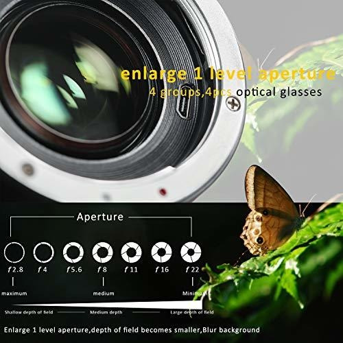 Imagen 4 de 9 de Lente Adaptador De Montaje Ef-eos M2 M3 M5 M6 M10 M50 M100