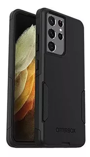 Funda Otterbox Commuter Galaxy S21 Ultra Anti Impactos Negro