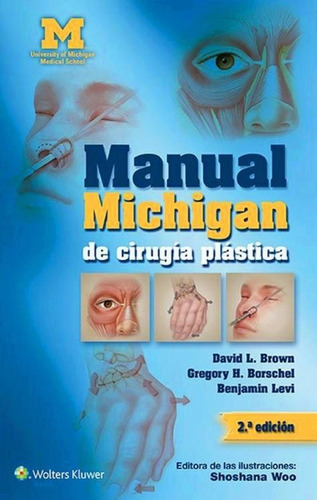 Brown Manual Michigan De Cirugía Plástica  Nuevo Y Original 