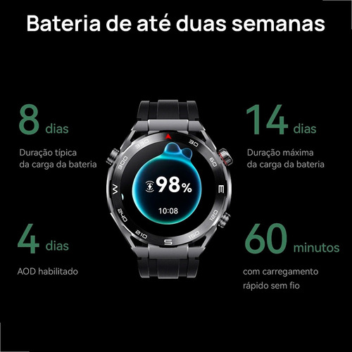 Relógio Smartwatch Huawei Ultimate Amoled Gps Inteligente