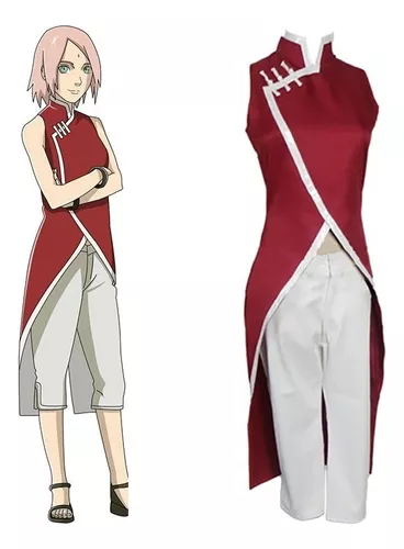 Body bebê roupa nenê criança Manga Naruto Sakura Haruno