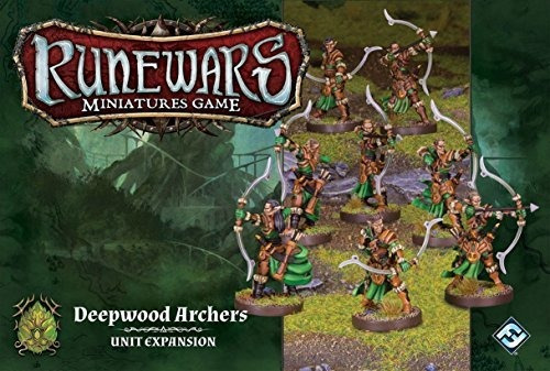 Runewars: Miniatura Del Juego - Deep Wood Archers Board Gam.