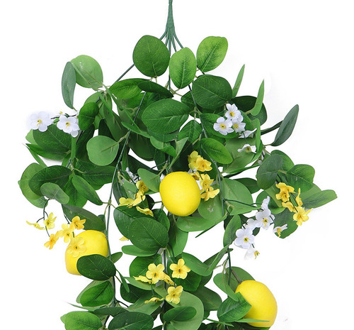 Arranjo De Flores Artificiais Para Decoração De Limão,