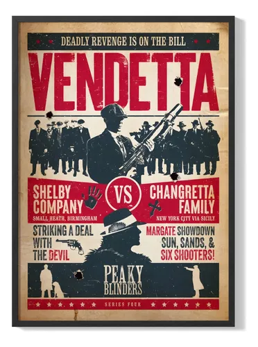 comprar Cuadro Poster 20x30 Peaky Blinders Diseño 5