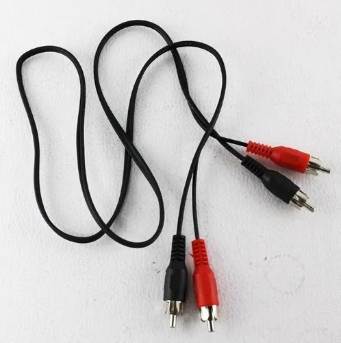 Imagen 5 de 9 de Cable 2 Rca A 2 Rca Audio Auxiliar Car Stereo Alta Calidad