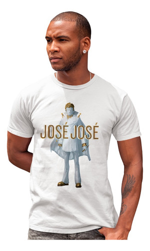 Playera De Jose Jose De Album Un Tributo Disco De Oro 