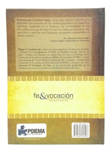 Refranes Que Cambian Vidas, Diego I. - Cardona Q. - Poiema