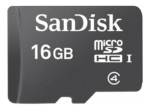 Memoria Microsd Sandisk Sdsdqm 16gb, Sin Adaptador Sdsdqm-01