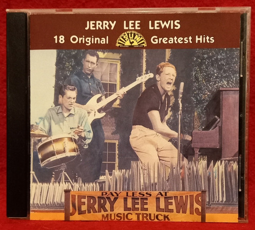Jerry Lee Lewis 18 Original Sun Gh Rock Rhino Usa 1984 