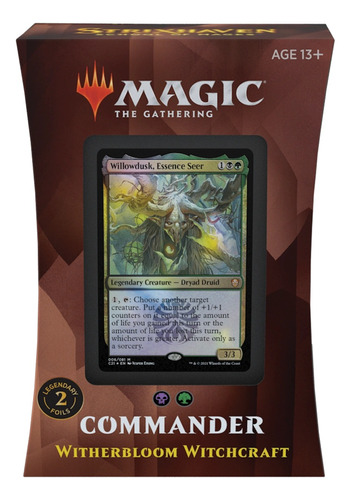 Magic Strixhaven - Witherbloom Witchcraft Commander Deck