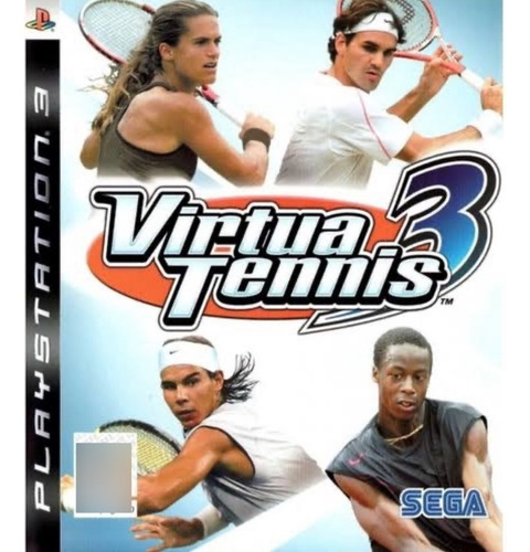 Virtua Tênis 3 Jogo Playstation 3  Mídia Física - Original (Recondicionado)