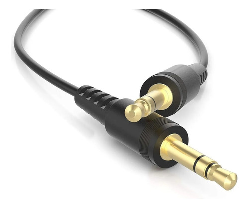 Cable De Audio Stereo Mini Plug 3,5 Mm A 3,5 Mm - 20cms