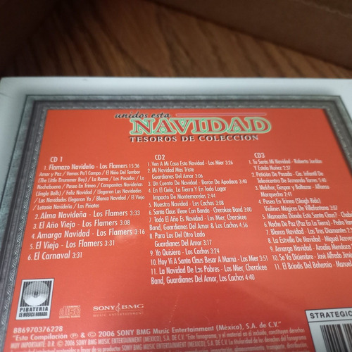 Cd *unidos Esta Navidad*varios Artistas Nuevo Sellado De Fab (Usado)